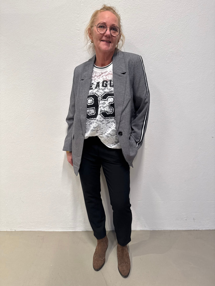 Kaffe Ramona Blazer - Grey Melange