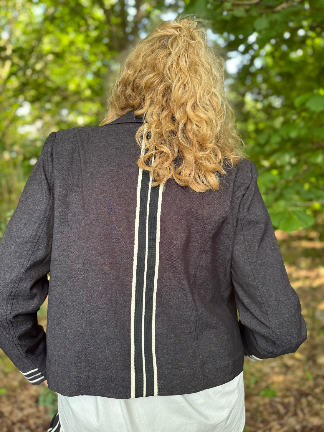 Costa Mani Madonna Jacket - Black Stripe