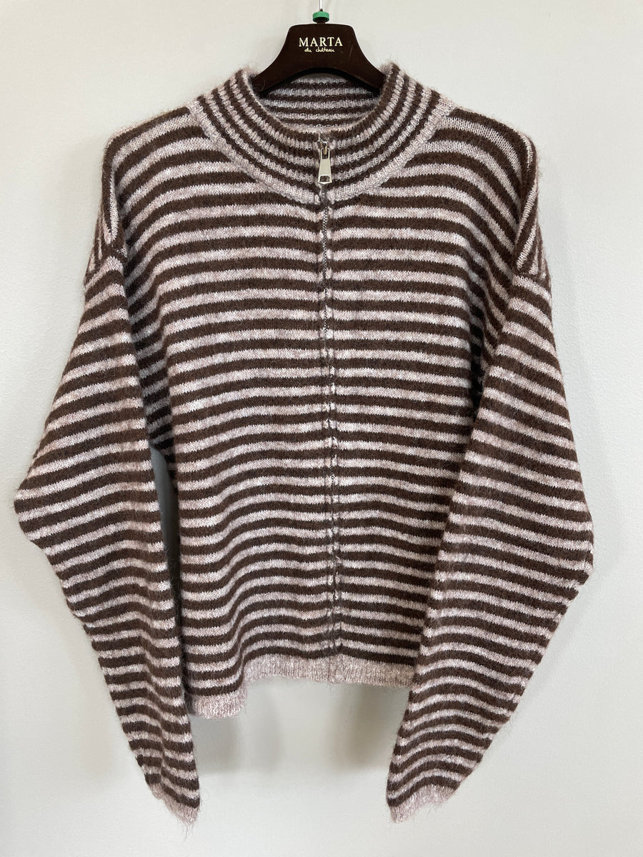 Marta du château Anais Cardigan - Fango/Moro