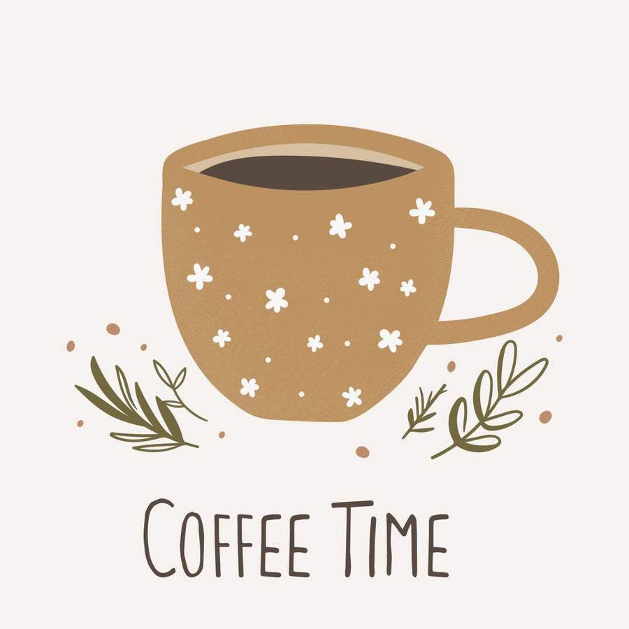 Ib Laursen Serviet - Coffee Time