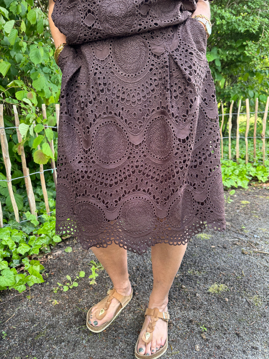 Cream Baja Skirt - Java