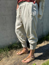 Cream Linee Pant - Perfectly Pale