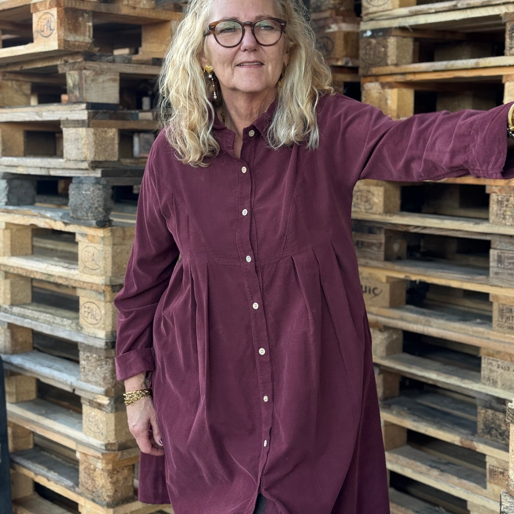 Marta du château Gunvor Dress - Bordeaux