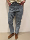 Isay Monza Striped Jeans - Milky Stripe