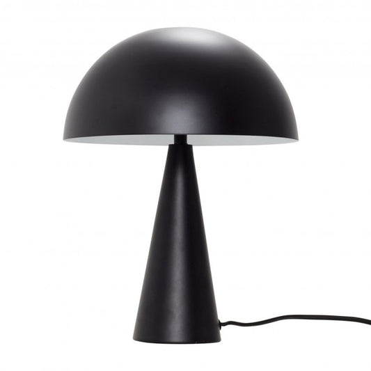 Hübsch - Bordlampe, sort, metal