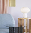 Hübsch - Bordlampe, glass, opal | Hübsch | Køb online hos Moster D – Hurtig levering