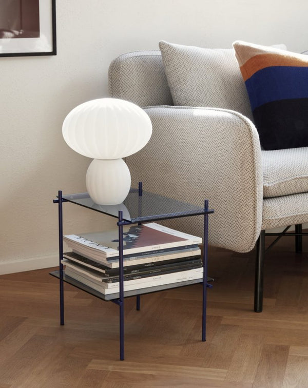 Hübsch - Bordlampe, glass, opal | Hübsch | Køb online hos Moster D – Hurtig levering