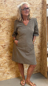Culture Bendine Dress - Dusky Gren