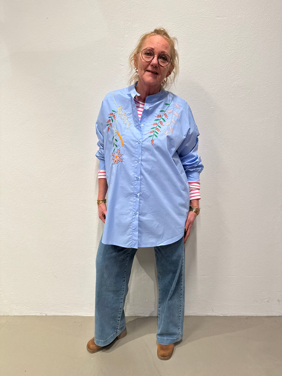 Marta du château Kamma Shirt - Celeste