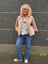 Isay Verona Flare Jeans - Mid Denim Wash