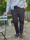 Isay Highwaist Chino - Dark Brown