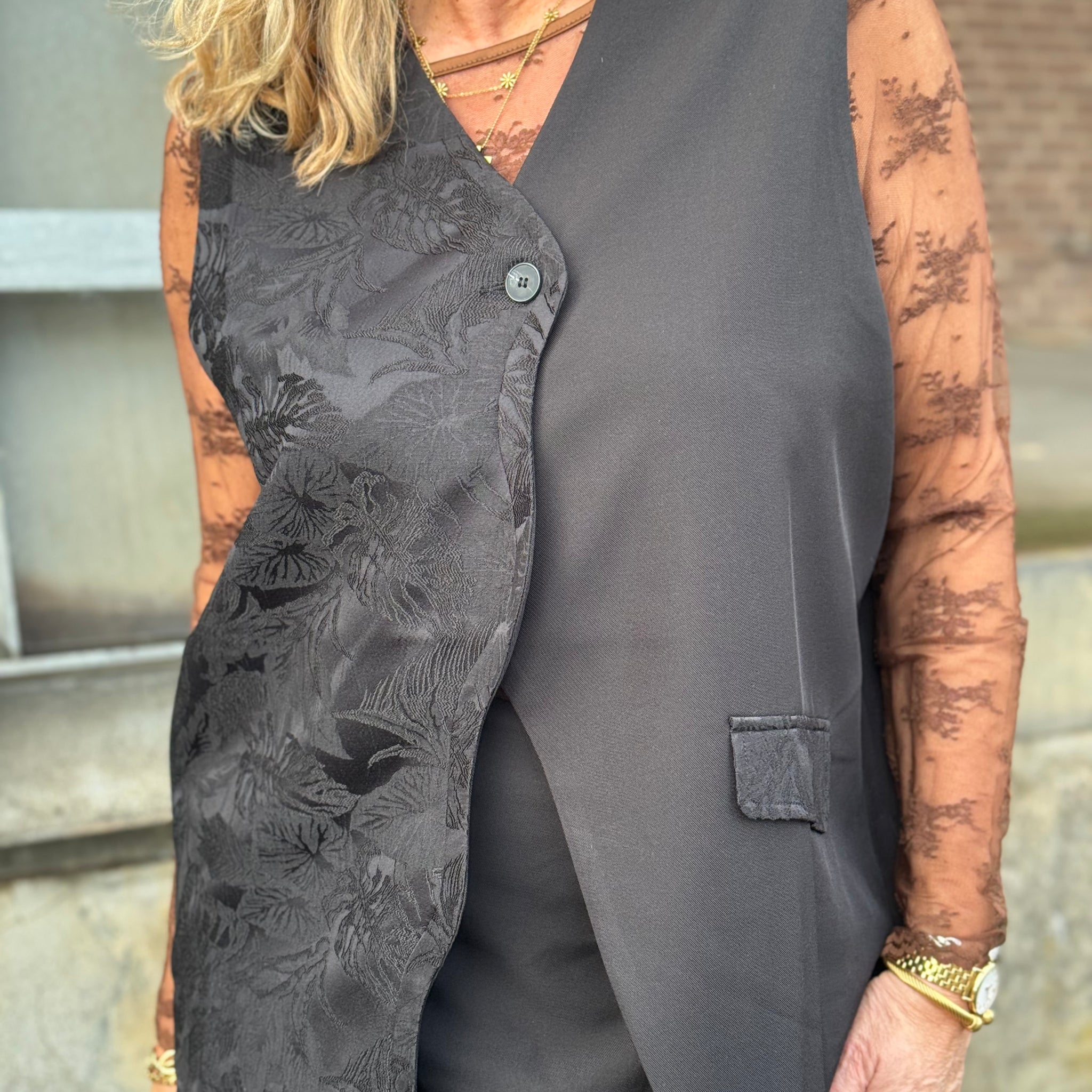 Nü Denmark Becca Vest - Black