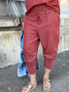 Cream Linee Pant - Brandy Snifter