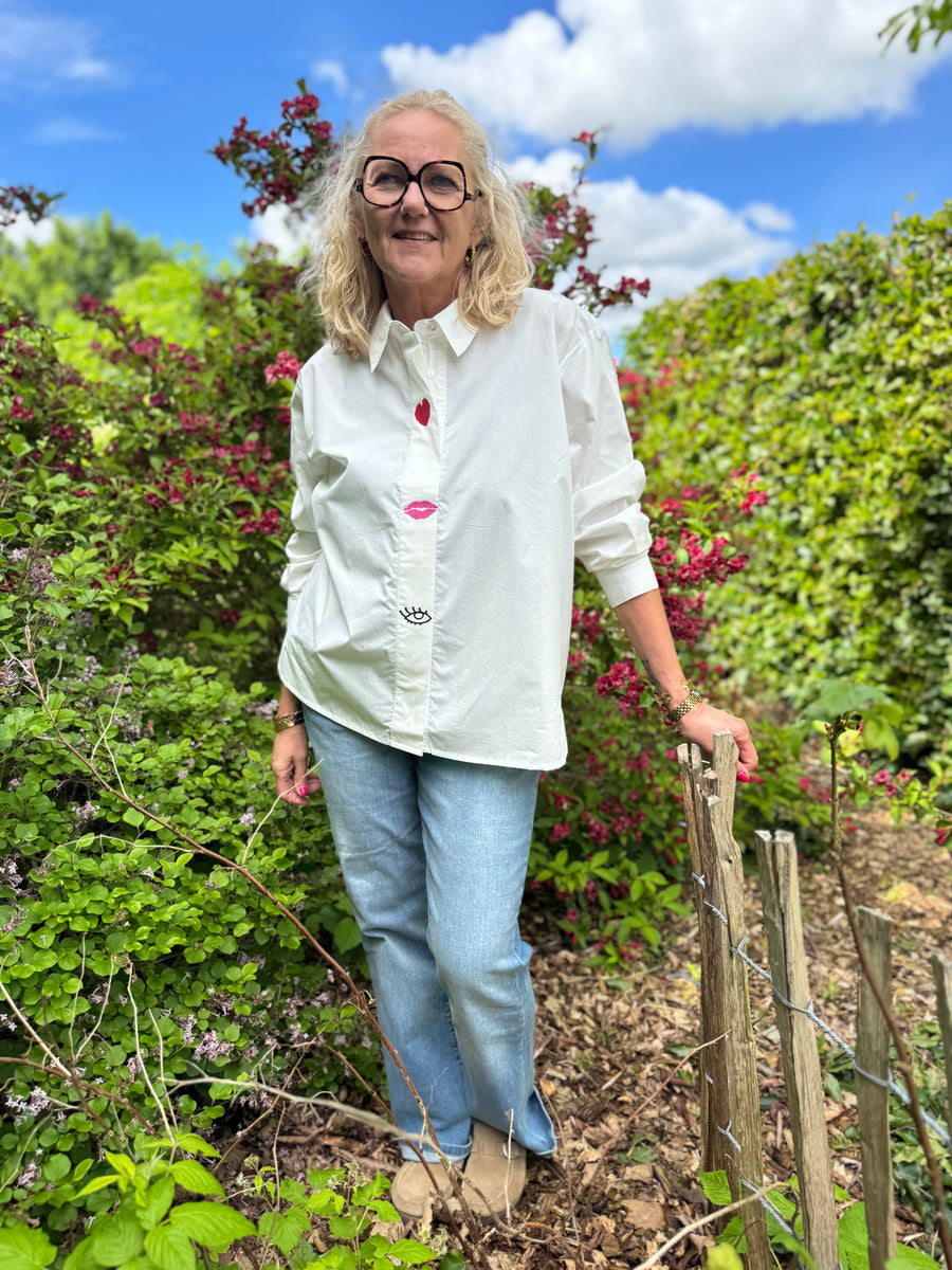 Culture Odette Shirt - Spring Gardenia