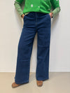 Cream Visti Pant - Oakland Mid Blue Denim