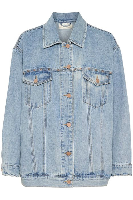 Cream Gigi OZ Denim Jacket | Cream | Køb online hos Moster D – Hurtig levering