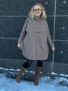 Notyz Function Poncho - Walnut
