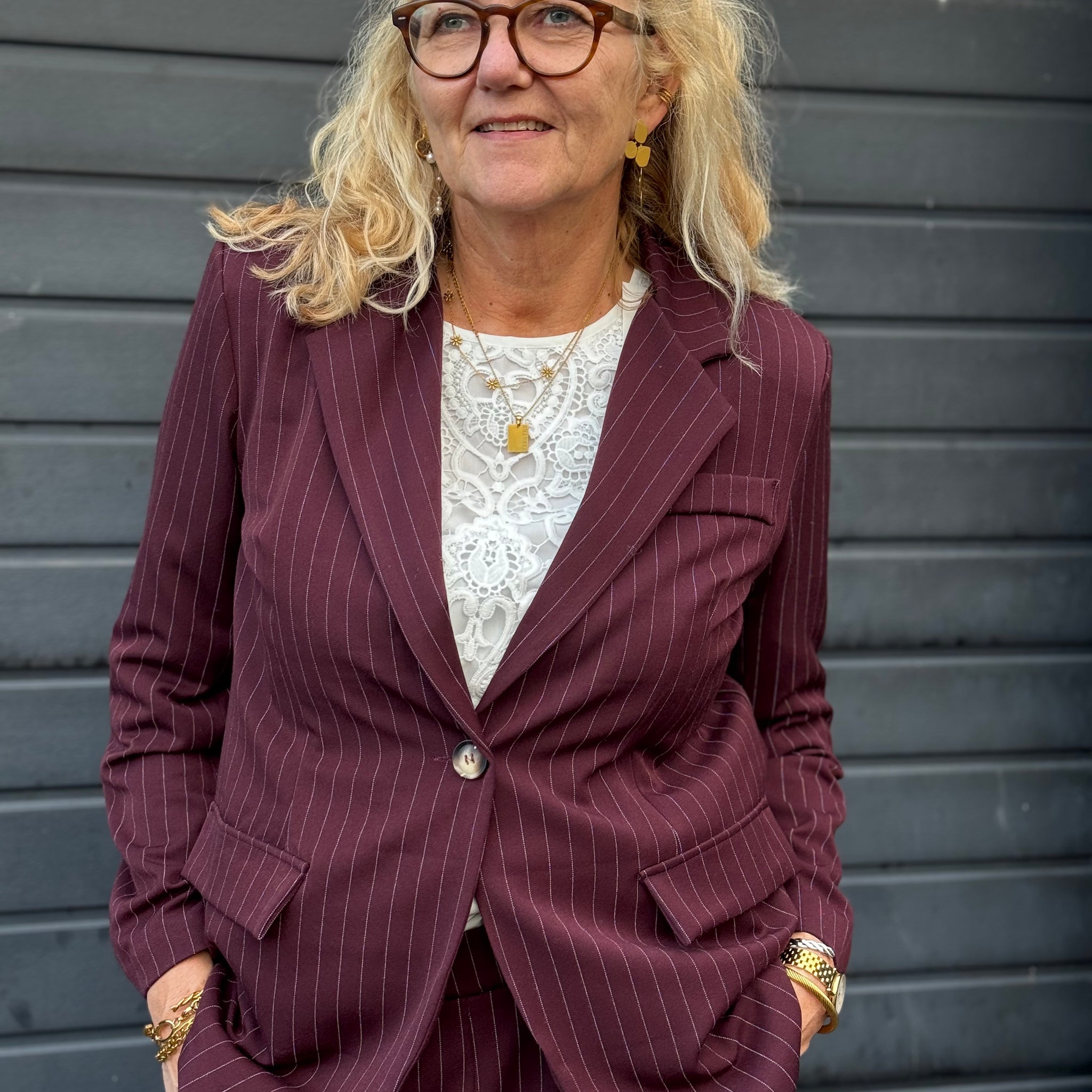 Marta du château Damiana Blazer - Bordeaux