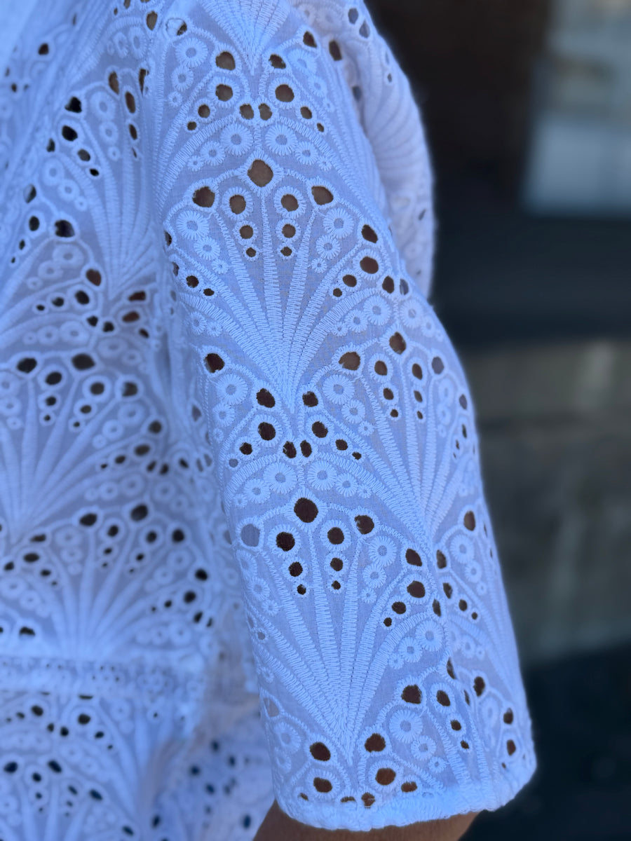 Nümph Maya SS Blouse - Bright White