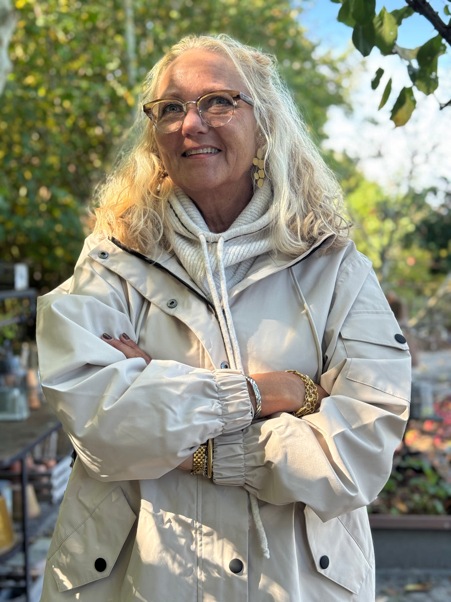 Kaffe Ennie Coat - Feather Gray