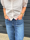 Isay Bologna Wide Jeans - Dark Denim