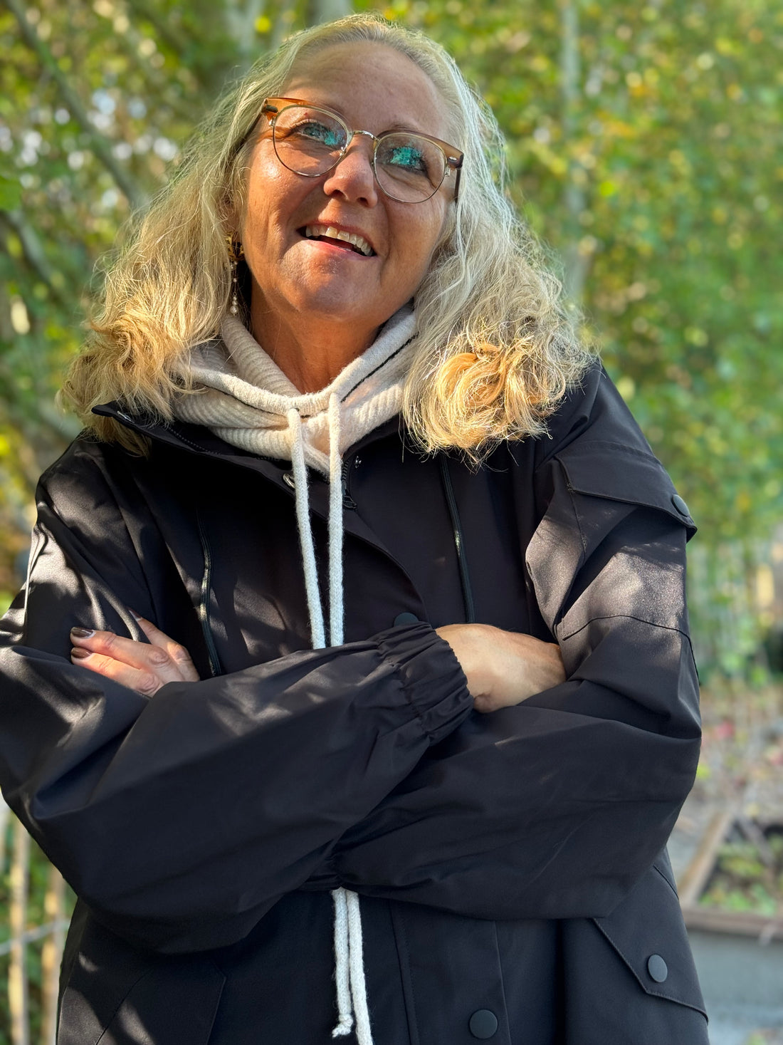 Kaffe Ennie Coat - Black Deep
