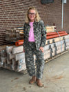 Culture Camilja Barrel Pants - Camouflage