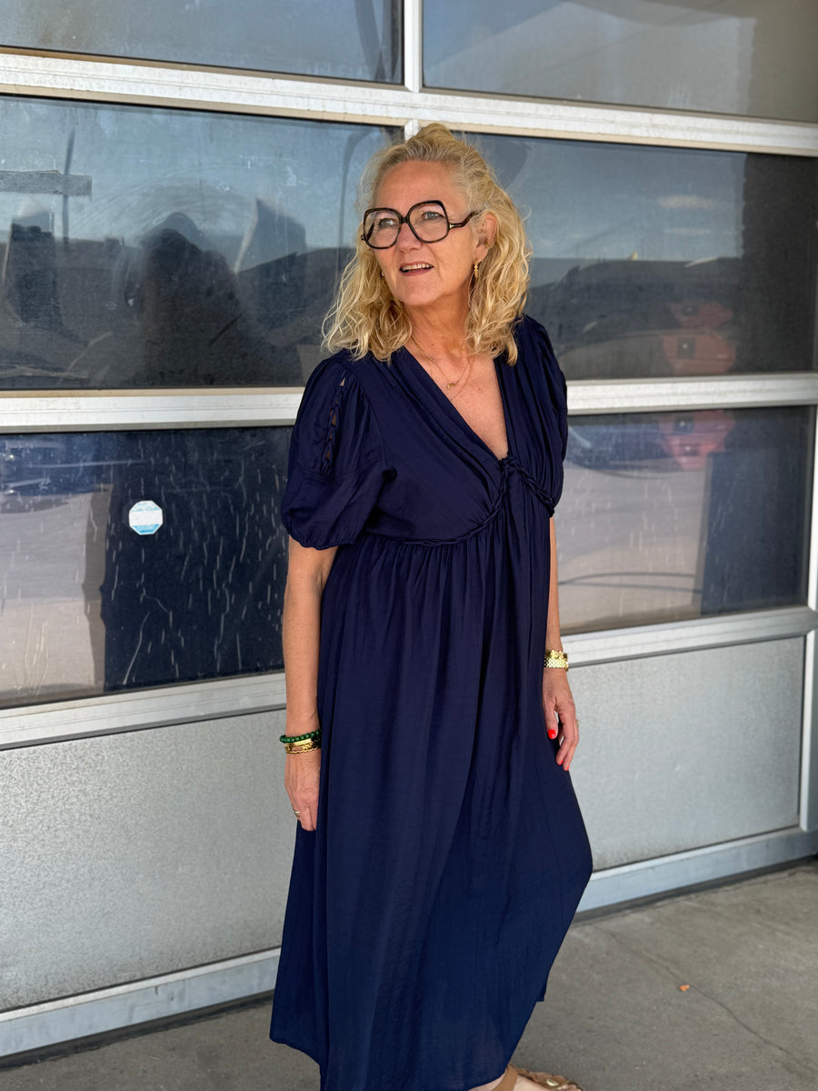 Nü Denmark Dalia Dress S/S - Navy