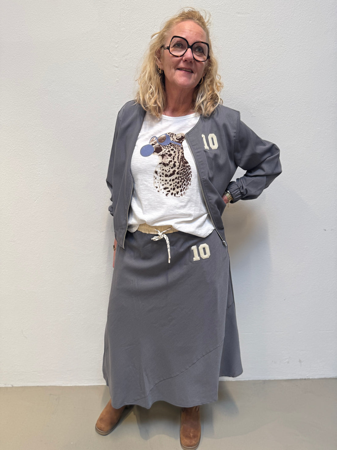 Costa Mani Conia Skirt - Grey