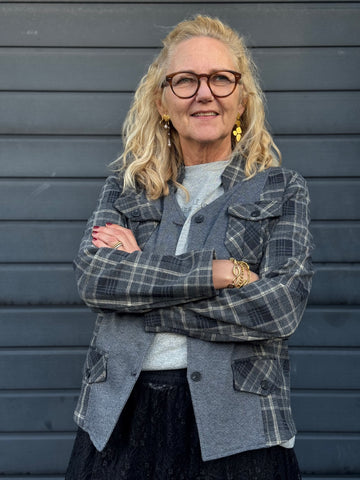 Costa Mani Bulllock Blazer - Check