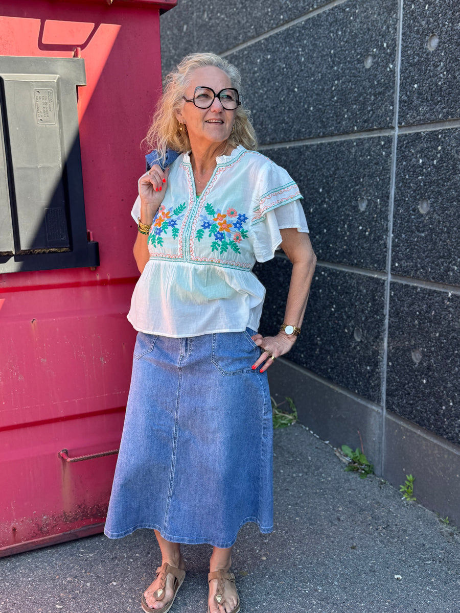 Culture Lucinda Blouse - Spring Gardenia