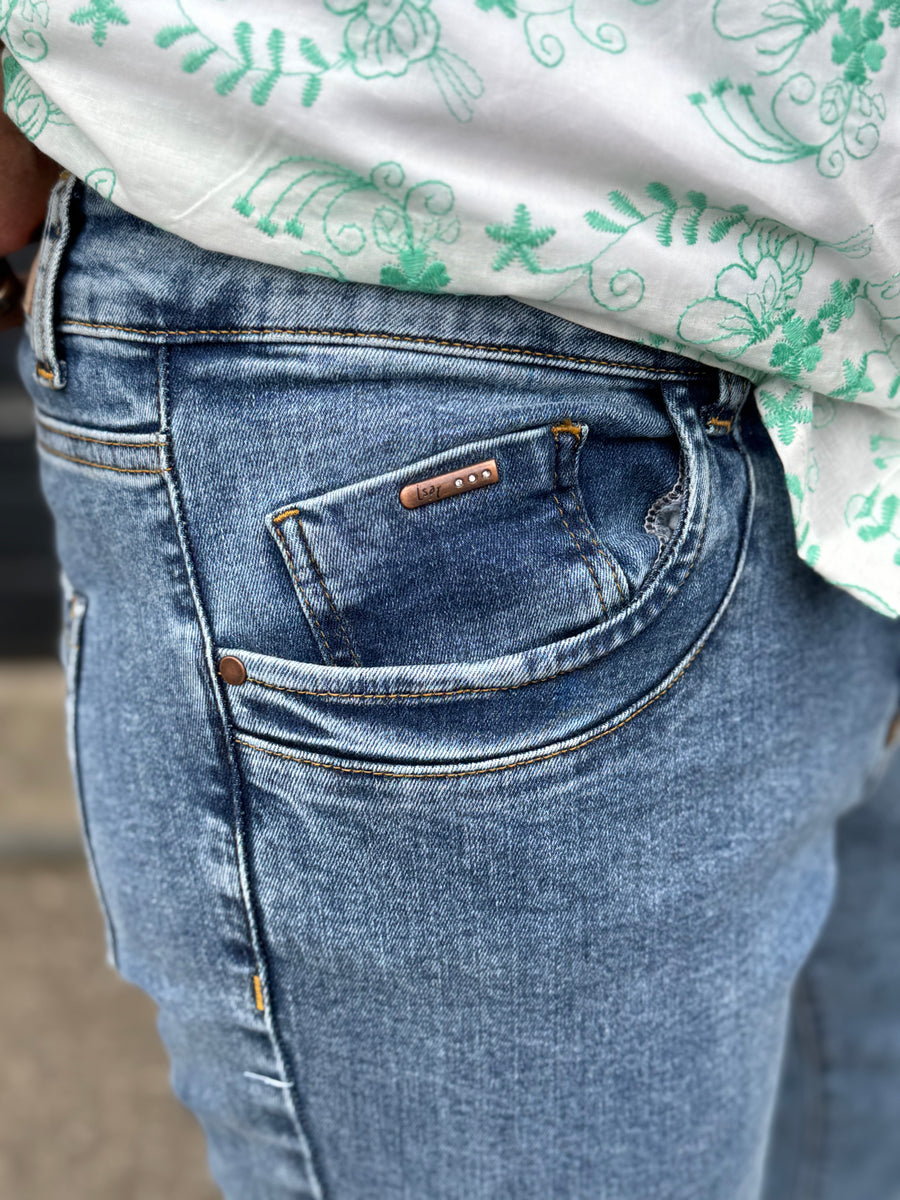 Isay Parma Long Basic Jeans - Denim Basic Wash