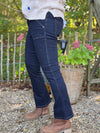 Isay Como Flare Jeans - Unwashed Denim