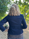 Costa Mani Uzo Denim Jacket - Dark Denim Blue