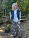 Costa Mani Laci Pants - Grey/Sand