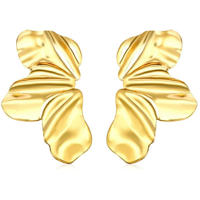 muun studios Asta 2 Twisted Earrings - 18K Gold Plated 