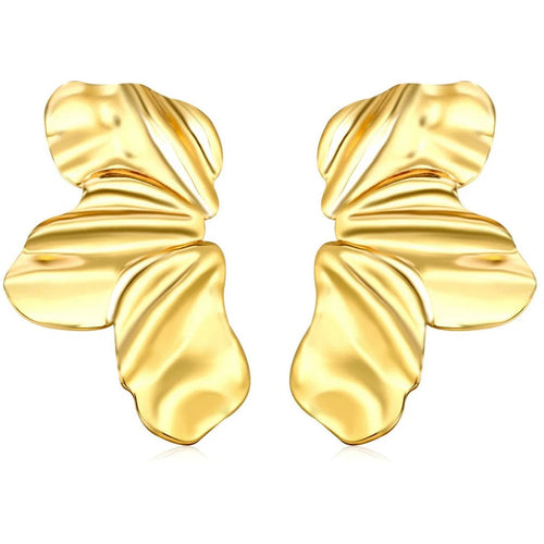 muun studios Asta 2 Twisted Earrings - 18K Gold Plated 