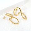 muun studios Asta 2 Twisted Earrings - 18K Gold Plated