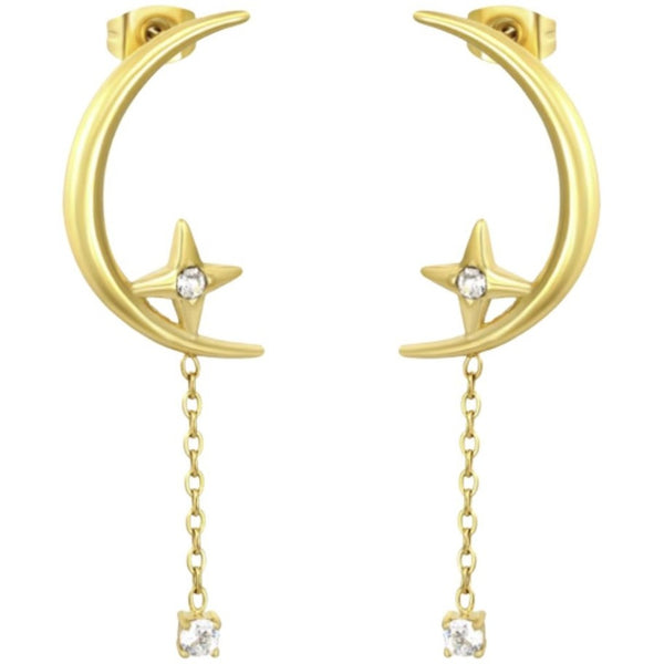 muun studios Asta 2 Twisted Earrings - 18K Gold Plated