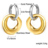 muun studios Asta 2 Twisted Earrings - 18K Gold Plated Earring