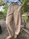Nümph Hilme Barrel Pants - Silver Mink
