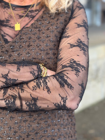 Nümph Natalia Blouse - Caviar