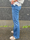 Isay Verona Flare Jeans - Mid Denim Wash
