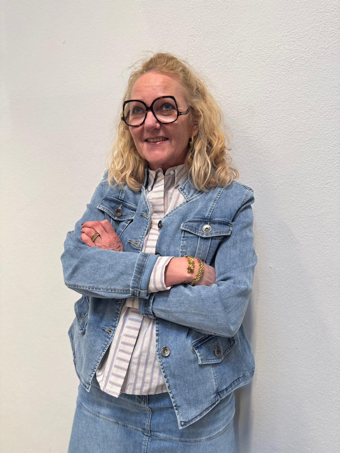 Costa Mani Coss Jacket - Blue Denim