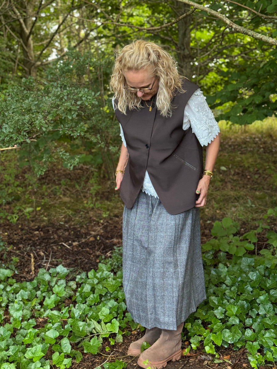 Nü Denmark Amalie Vest - Brown