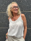 Cream Anna Top - Perfectly Pale