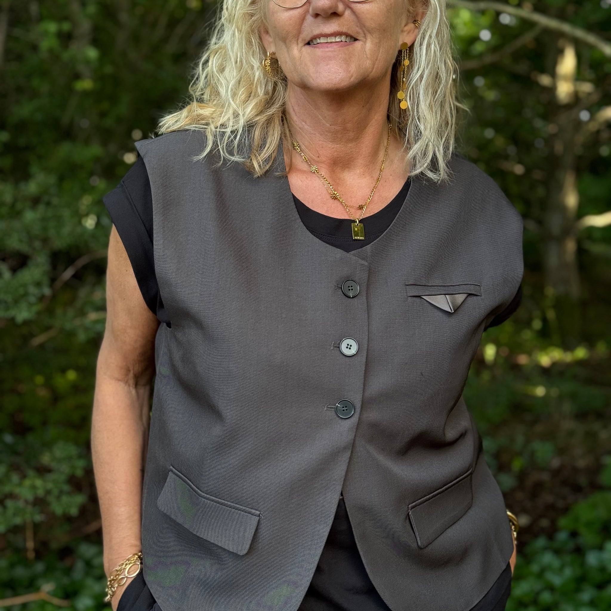 Nü Denmark Ariel Vest - Grey