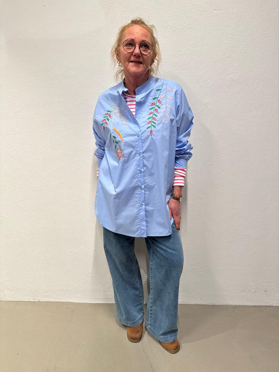 Marta du château Kamma Shirt - Celeste