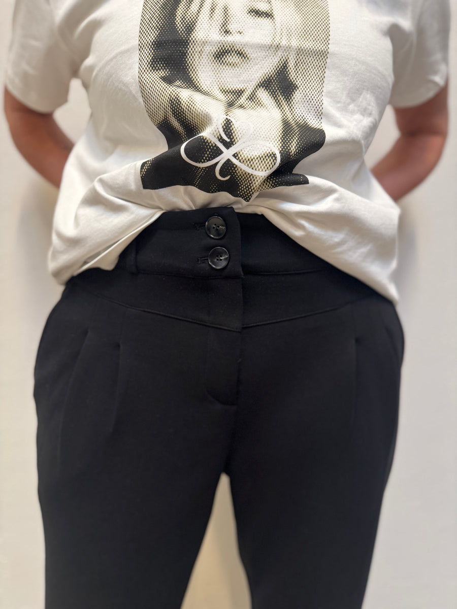 Nü Denmark Commy Solid Bukser - Black