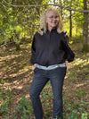 Costa Mani Balloon L/S Shirt - Black